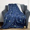 1pc Wave Star Blanket, Lightweight Flannel Throw Blanket for Sofa, Bed, Travel, Camping, Living Room, Office, Couch, Chair, and Bed