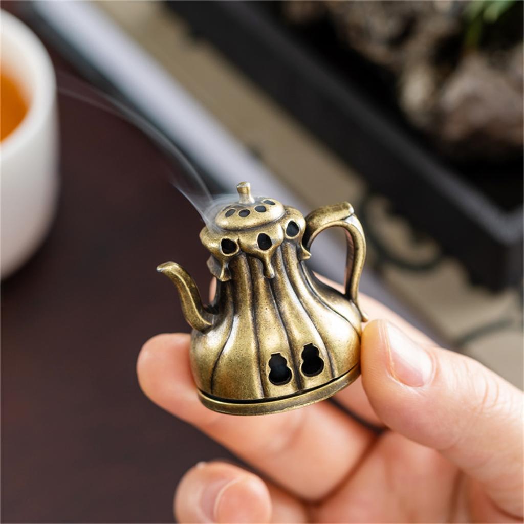 Creative Aromatherapy Incense Burner, Tea Small Ornaments Sandalwood Incense Burner Incense Holder