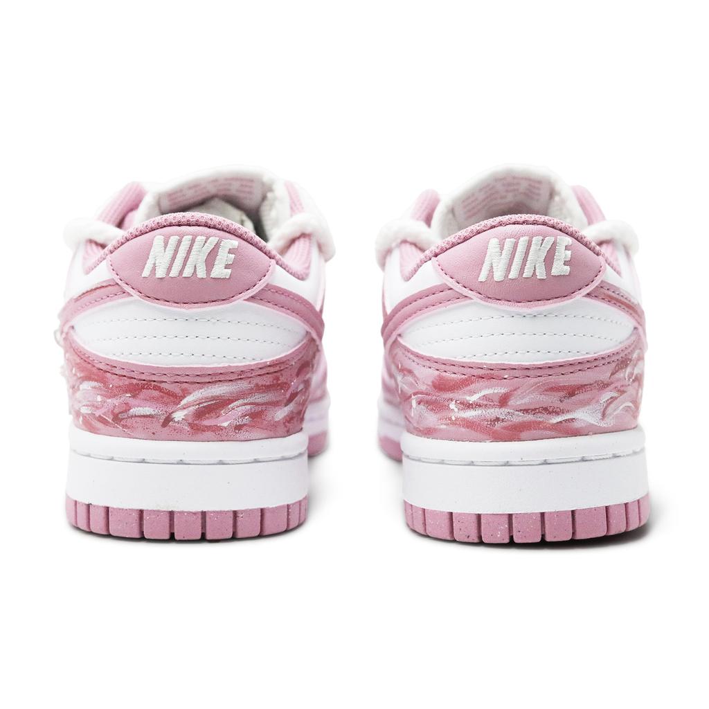 Nike Dunk SSS Manufacturing, Falling Moon Odolné proti oděru Odolné proti oděru Nízké Skateboardové boty Dámské Růžové DD1873-112(Tým138-)