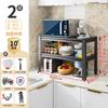 MiLing Nordic Style Carbon Steel Floor Microwave Oven Rack