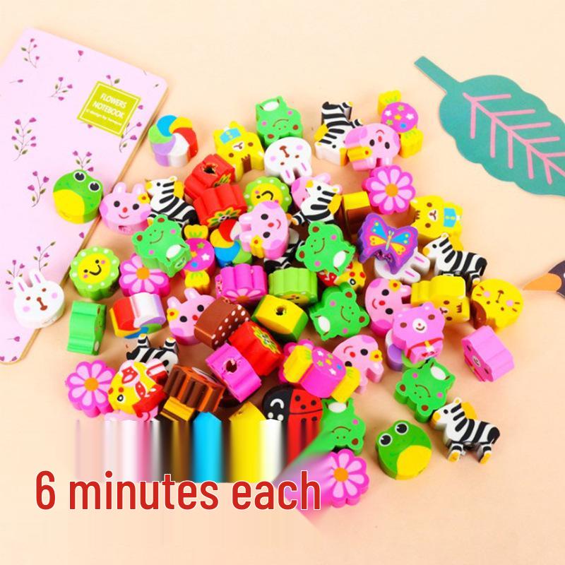 

Creative Cartoon Animal Eraser Set - Children s Learning Stationery Gift