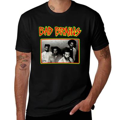 Bad Brains T-shirt bedrukte t-shirts voor man mannen t-shirt katoen 100% t-shirts designer T-shirt