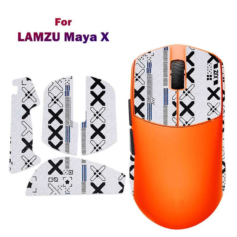 Anti-Slip Mouse Grip Tape Skate Suck Sweat Sticker For Lamzu Maya X Gaming Mouse For Computer E-Sports Gamer