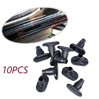Left/Right Rocker Panel Molding Clips Auto Accessories Black