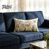 Flower Pattern Cushion Cover Floral Embroidered Cover, Decorative Throw Pillow Spring Home Refresh Decor Farmhouse for Living Room Sofa Couch