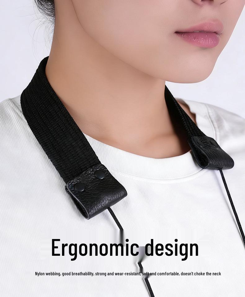 Universal Saxophone & Clarinet Neck Strap for Adults & Students - Black