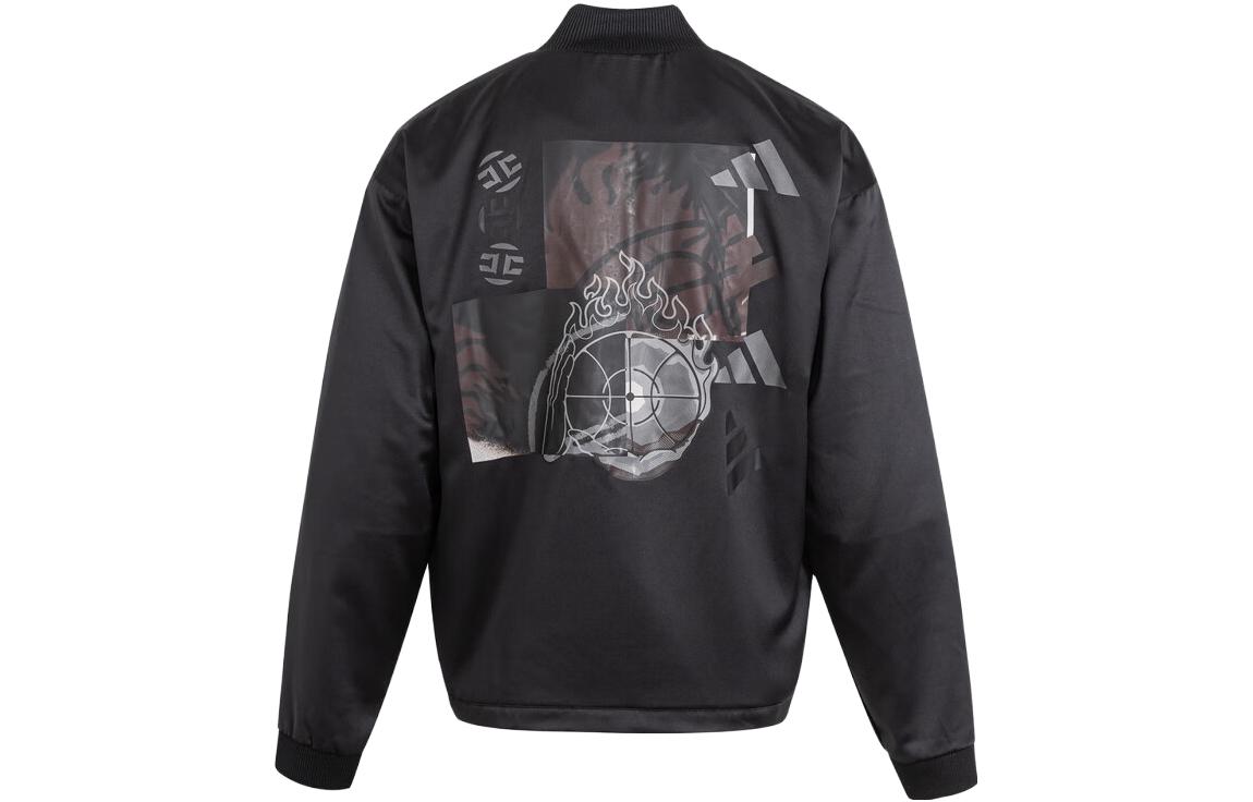 Adidas Jackets Men s Black Baseball Collar Moderate Other IA6669 S