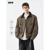 Dpx Winter American-Style Short Workwear Jacket Cotton Coat Men's Pure Cotton Loose Patchwork Barn Style Lapel Jacket Men