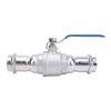 Press Ball Valve 304 Stainless Steel Full Port DN32 1 1 4in Ball Valve for Industrial Applications