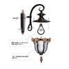 KAWELL Entryway Light, Outdoor Porch Light, Gatepost Light, Wall Mounted, Weatherproof, Retro, Industrial, Antique Style, Stylish American Mailbox Sha