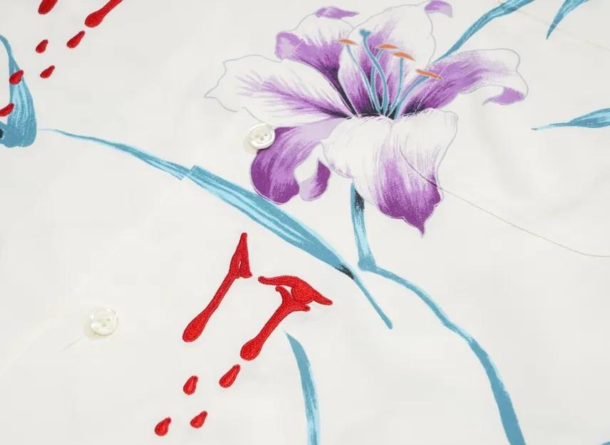 Supreme AOI Lilies S/S Shirt "White"