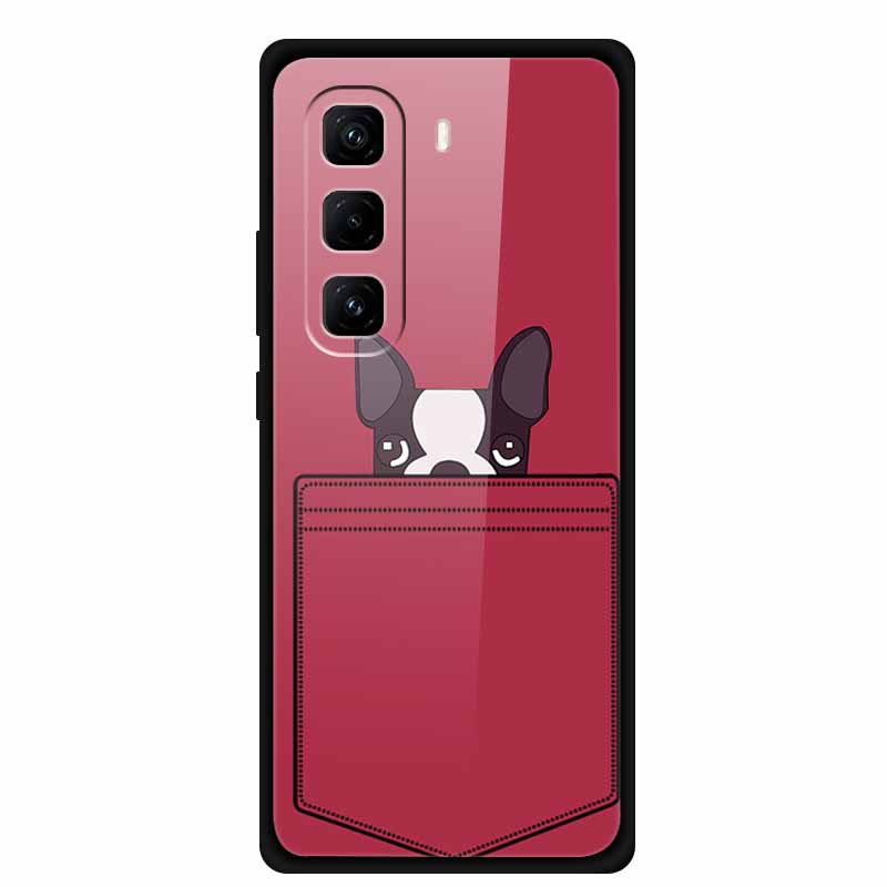 

Для Infinix Hot 60 Pro 2025 Стеклянный чехол для телефона 6.78 Цветы Закаленное Жесткое Задняя крышка Для Infinix Hot 60 Pro Plus Чехол Coque Funda Infinix Hot 60 Pro