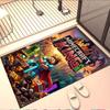 Minecraft1 (4) Print Rug, Washable Floor Carpet, For Entryway Dorm Laundry Room Office Study, Home Decor Birthday Christmas Gift