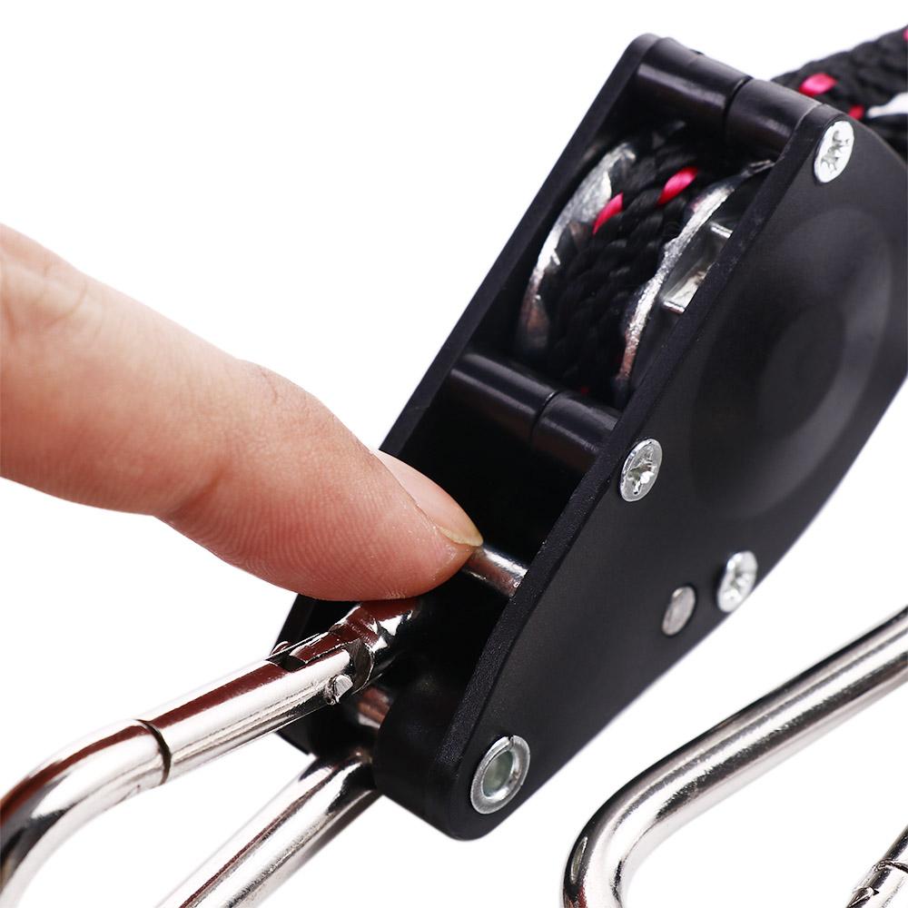 Camping Rope Rope Hanger Outdoor Pulley Adjuster Tent Lanyard Pulley Adjutsable Rope Hanger