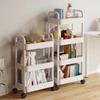 Large Capacity Mobile Trolley Storage Rack Convenient Kitchen Storage Rack  Kitchen