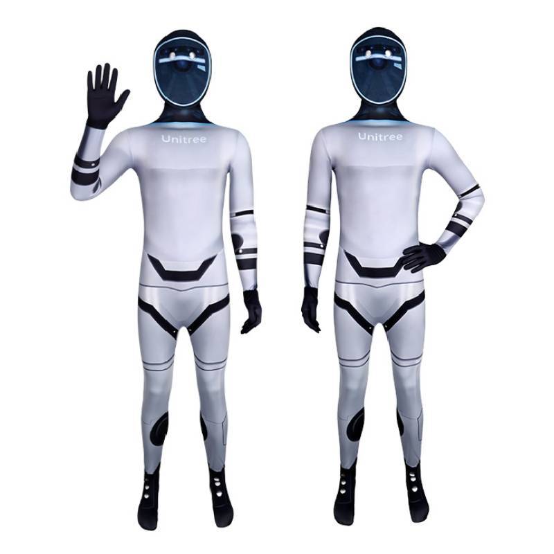 robots Dance Yangko Cosplay Costume With Polyester Fabric For Stage Performances