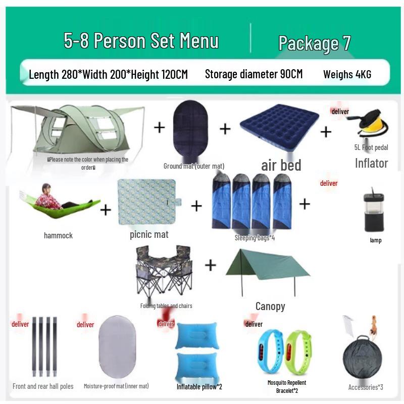 Wai Baida Automatic Outdoor Camping Tent