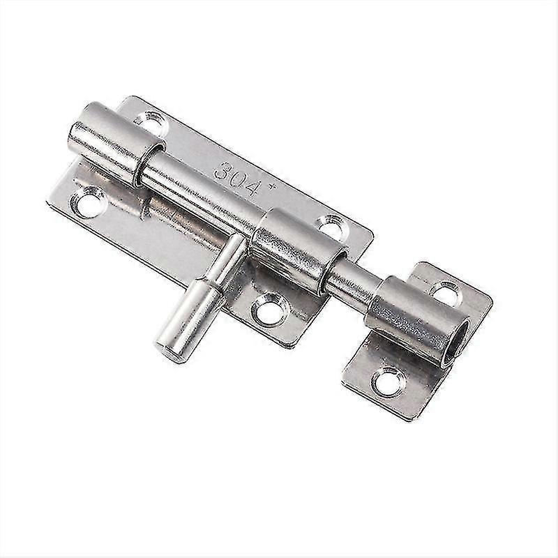 2pcs Door Bolt Barrel Slide Lock Simple Slide Bolt For Bathroom Toilet Shed Door Lock/catch/latch - PR