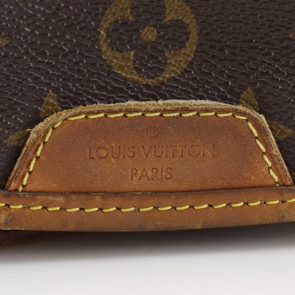 LOUIS VUITTON Menil Montan MM Shoulder Bag M40473 Brown Monogram canvas unisex Used