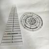 Acrylic Sewing Ruler Set Quilting Patchwork Embroidery Template DIY Crafting Measuring Tool