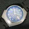 VINTAGE ORIENT AUTOMATIC 46941 JAPAN MENS BLUE COLOR DIAL WATCH a700671-5 R204-a700671