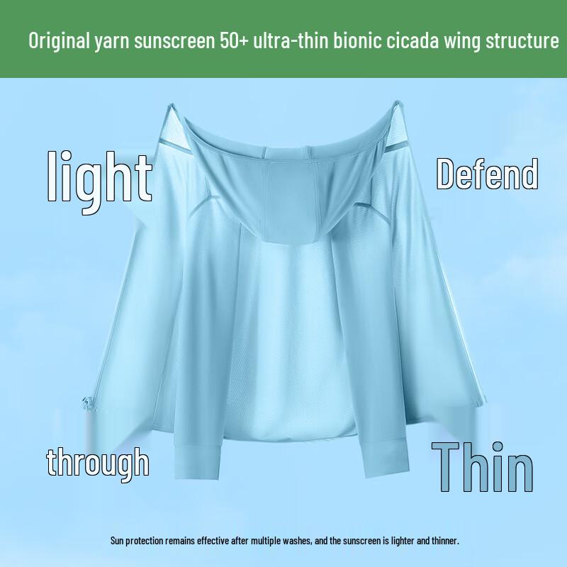 Jeanswest Men's UPF50+ Ice Silk Sun Protection Jacket