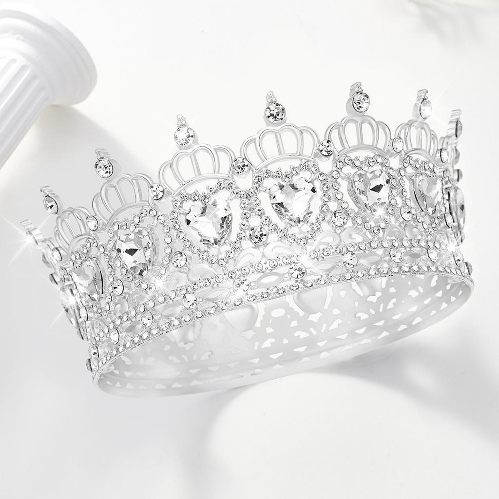 Bridal Headpiece Round Crown Vintage Selection Beauty Crown Wedding Season