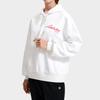 FILA Athletics Letter Print Loose Sports Knit Hoodie Women hoodies Jade-White A11W311210F-WT