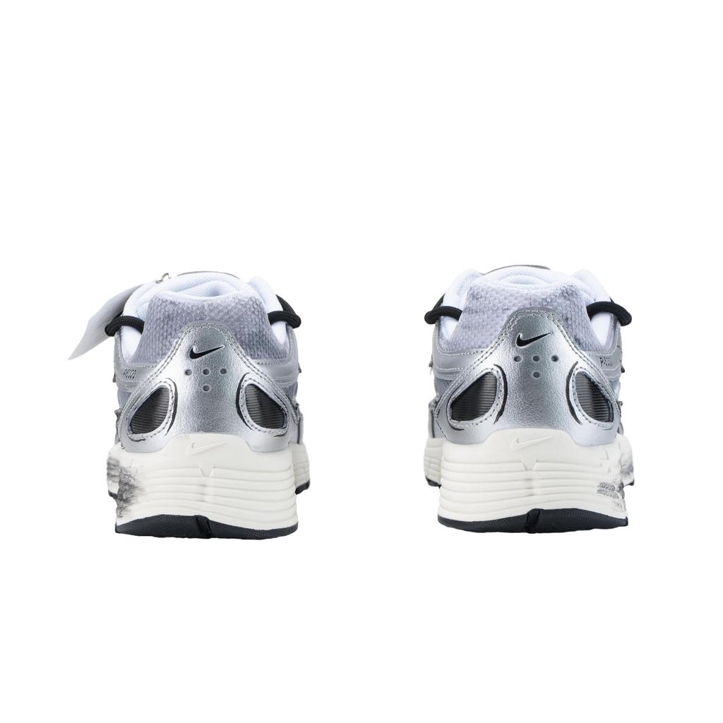 Nike P 6000 Cushioning Breathable Low Top Casual Running Shoes Unisex Silver Gray CD6404-105(Team836-)