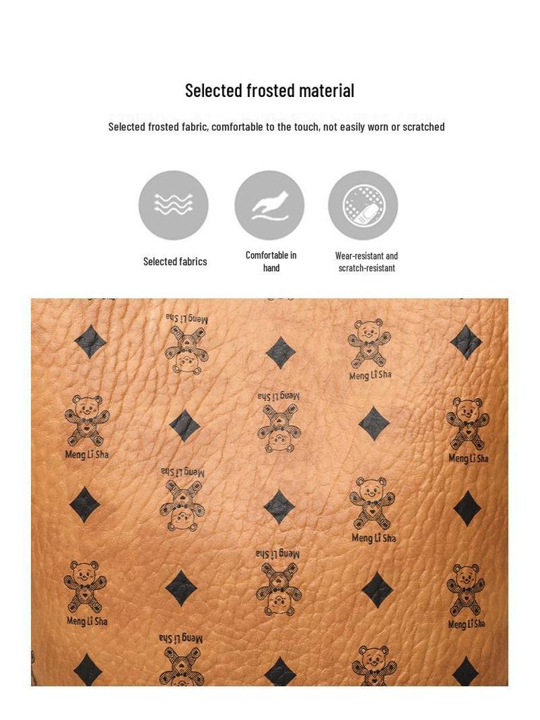 Hochwertiger Leichter Damen Mode Niet Rucksack für Herbst/Winter