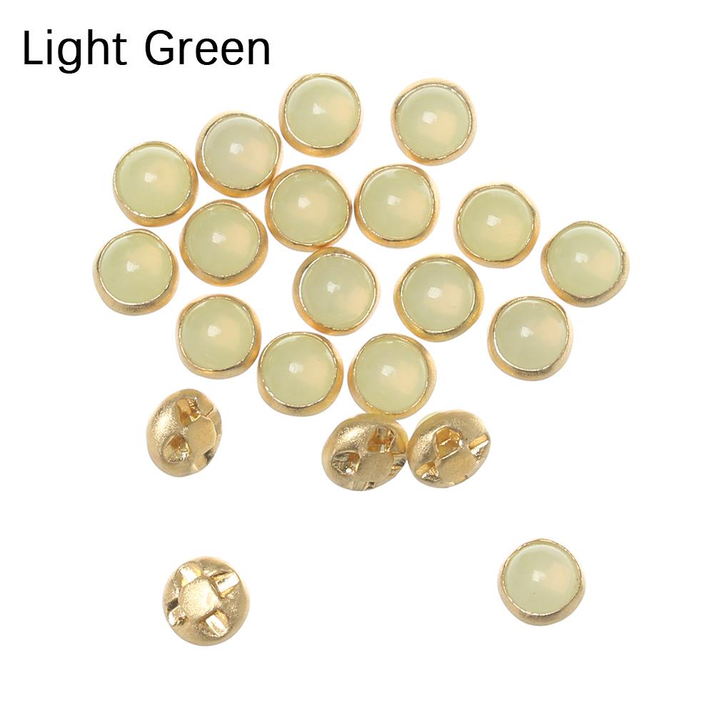 20Pcs 4mm Mini Doll Buttons Ultra-small Pearl Buckle Doll Bags Shoes Craft Buckle DIY 1/6 Doll Clothing Buckles Accessories
