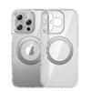 iPhone 17 Pro Case: 360° Rotating Magnetic, Transparent, Full Coverage, Anti-Drop Shell