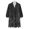 Women's Fashion Elegant Autmn And Winter Long Sleeve V,Neck Christmas Print Dress
