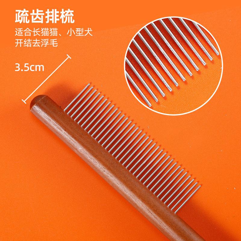Cat Comb for Removing Loose Hair, Dog Hair Removal Brush, Cat Grooming Tool, Long Hair Cleaning, Pet Cat Supplies