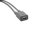 Mini USB Splitter Cable Female to 5p Male Wire Micro Male Charging Cable