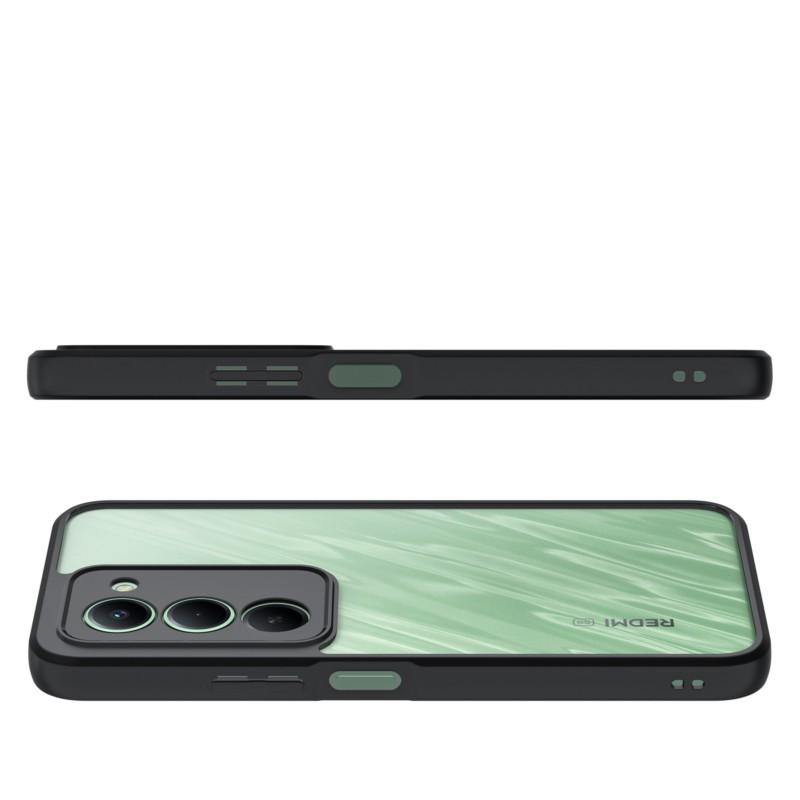 Etui na Redmi 15 5G dla Xiaomi Redmi 15 5G Pokrowiec Prosty czarny matowy futerał Odporny na odciski palców etui na telefon Dla Redmi 15 5G Global