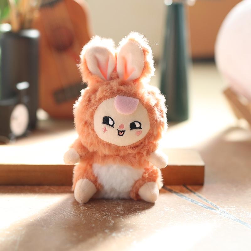 

Милый милый ребенок трехлетний кулон плюшевая игрушка кукла кролик сумка подвесное украшение брелок кукла кукла 13 cm.