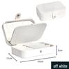 Portable PU Jewelry Box for Earrings, Necklaces, and Rings