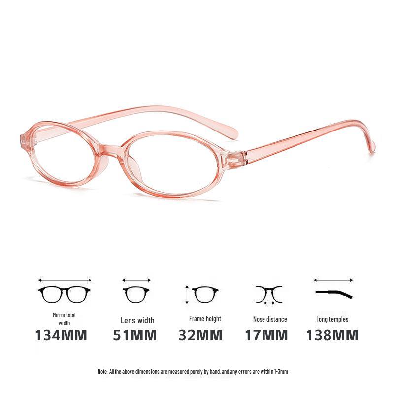 Trendy Unisex Korean-Style Myopia Glasses with High-End Anti-Blue Light Frames