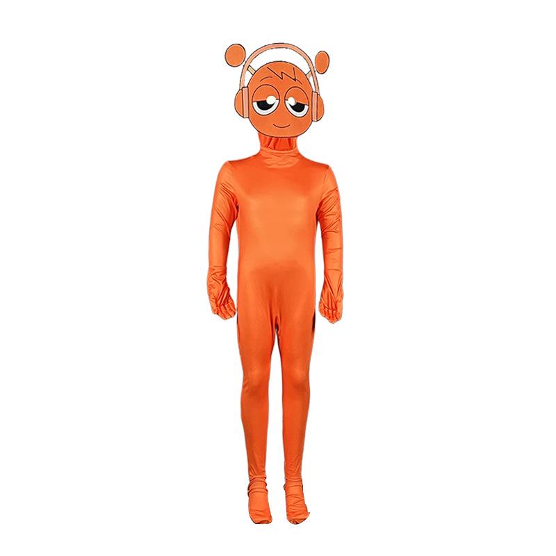 Tuta Costumi Sprunki Rhythm Box di Halloween per Giochi di Ruolo e Feste