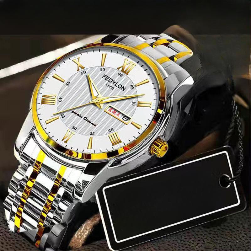 Men's Watches  Non-mechanical Watches Men's New Luminous Quartz Watches  Men's Waterproof Watches