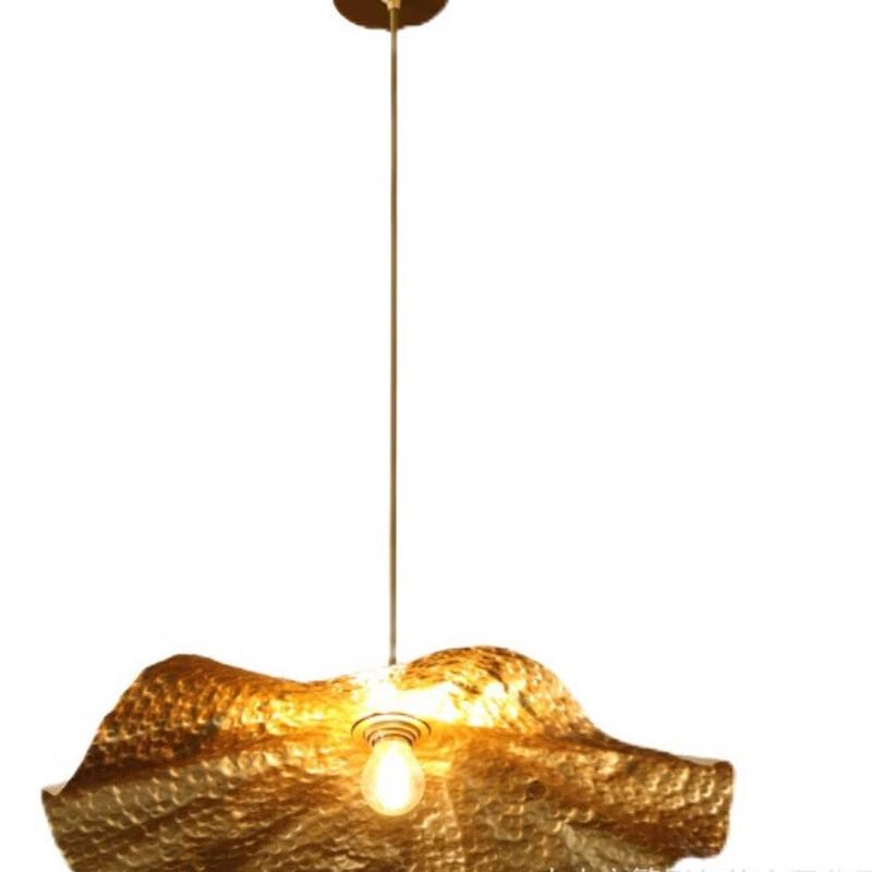 New Chinese Zen Lotus Leaf Decorative Lamp