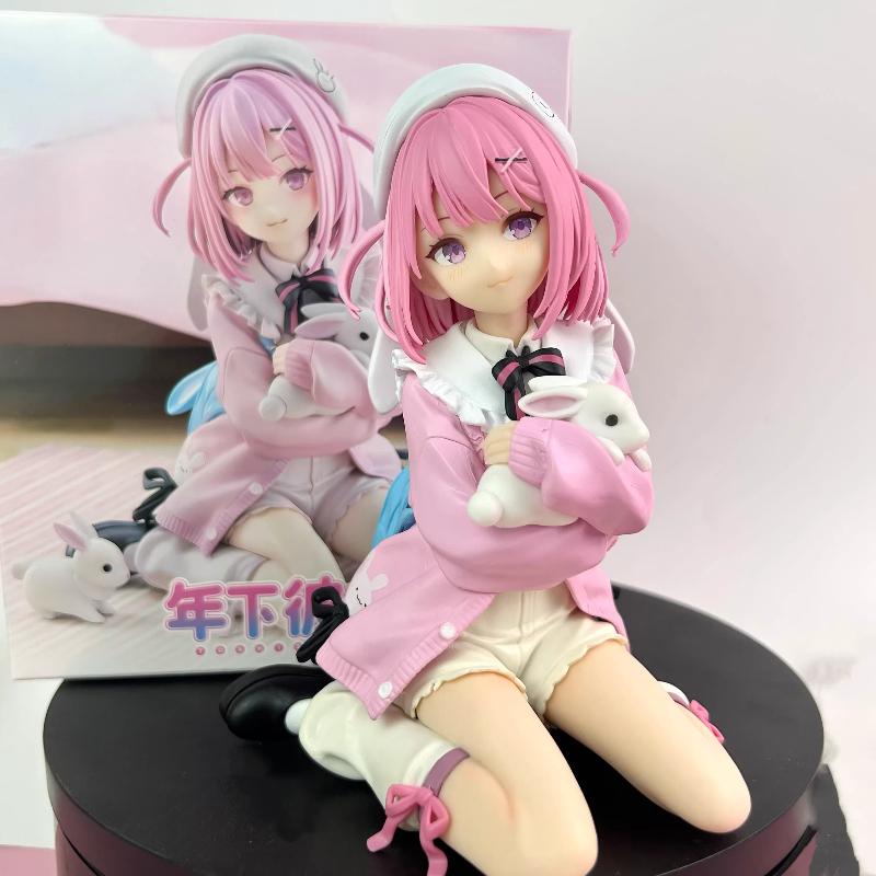 

Gw Little Age Girlfriend Anime Figure Beautiful Girl Gk Statue Collectible Figurine Desktop Decoration Car Ornament Gift For