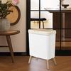 Press Type Trash Can Dustbin Garbage Bin