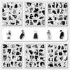 Set of 309 Jujutsu Kaisen Stickers Featuring Popular Characters: Gojo Satoru & Itadori Yuji for Your Diary.