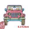 HOT MAM SUMMER Patch Outdoor Scenery Embroidered Patches For Clothes Iron On Patches For Clothing Backpack Embroidery Badges DIY
