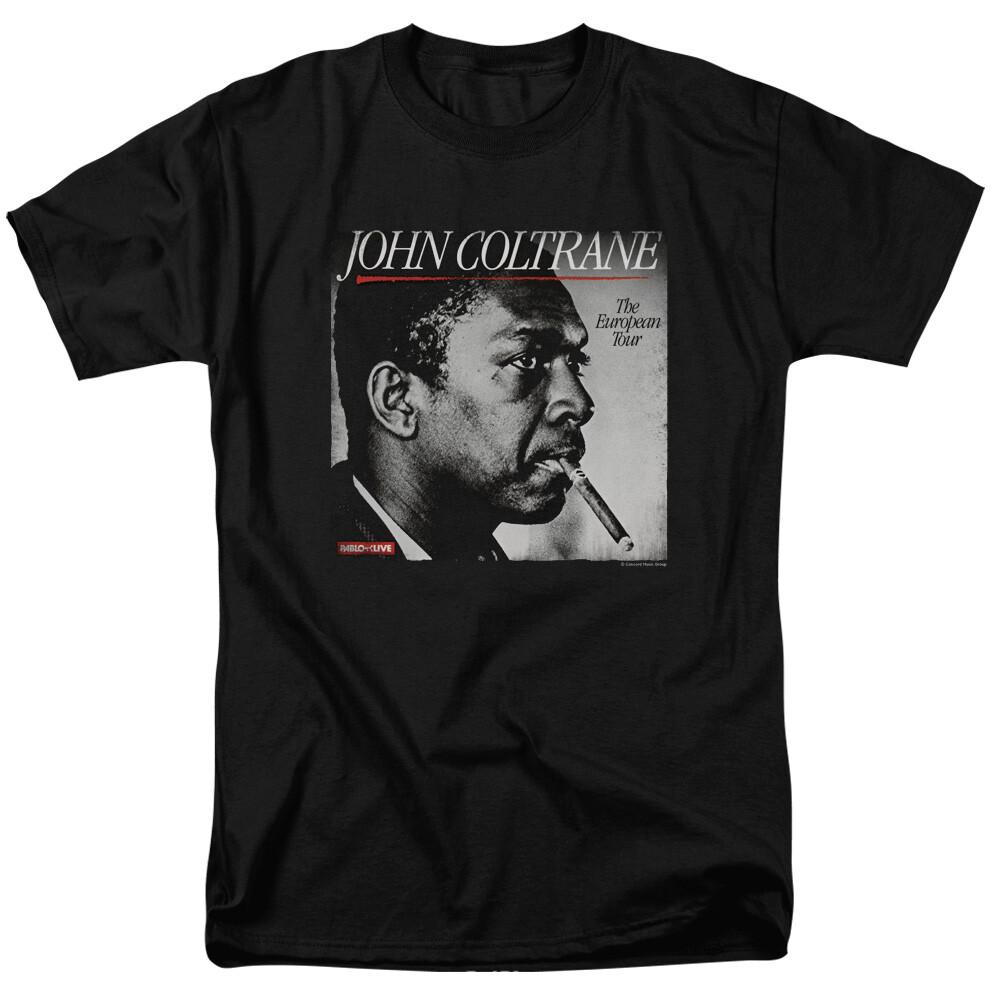 

26 John Coltrane Smoke Breaks T Shirt Licensed Jazz Bebop Saxophone Black Unisex T-Shirt XXL