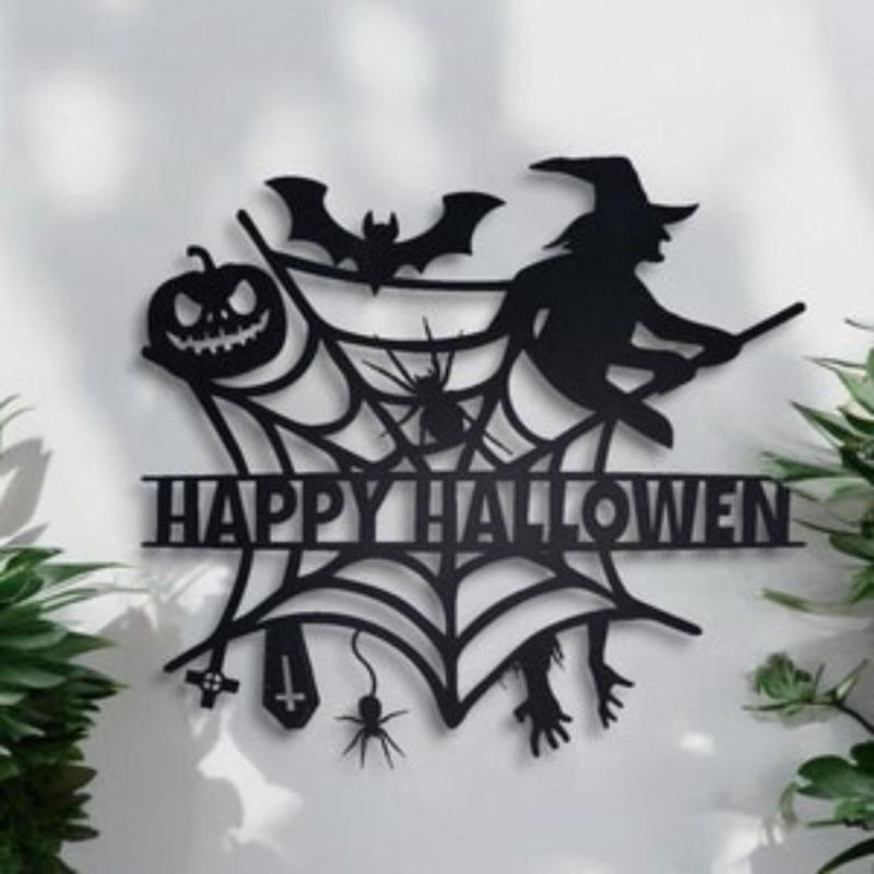 Metal Halloween Outdoor Decor Iron Art