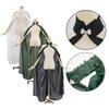 Elegant Ivory Chiffon Neck Wrap Cape For Women Lightweight Bridal Shawl