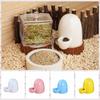 Guinea Pig Water Bowl Rutted Hamster Ceramics Water Feeder Ceramic Automatic Hamster Snack Bowl Anti Overturning Tiny Rat